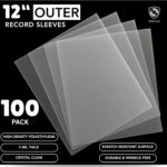 clear vinyl record outer sleeves 3 mil
